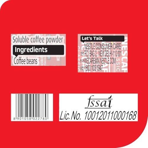 Image of Nescafae Classic Instant Coffee Sachets Pack of 300 | Classic Instant Coffee | Pack Of 100