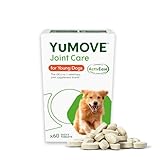 YuMOVE Joint Supplement for Dogs, Essential Dog Hip and Joint Aid for Stiff Adult Dogs with Glucosamine, Chondroitin & Green Lipped Mussel, 60 Tablets