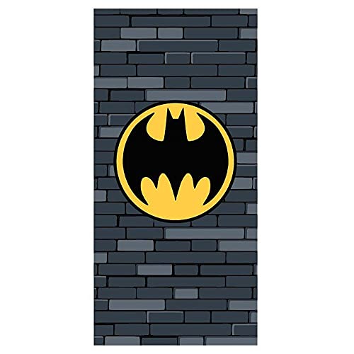 Serviette Batman en polyester haute absorption 70 x 140 cm
