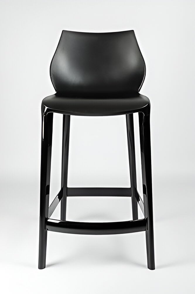 Mahi Mahi -Chause Haute Cuisine en polypropylène - H 66 - Set 2 pièces Noir