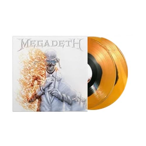 Megadeth Self-Title LE Translucent Orange & Black
