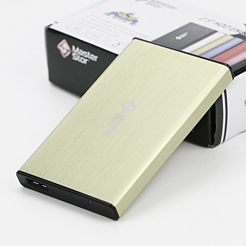 Masterstor 250 GB One Touch Backup przenośny dysk twardy USB 3.0 SATA Super-Fast 2,5 cala dysk twardy do laptopa zewnętrzny dysk twardy żółty