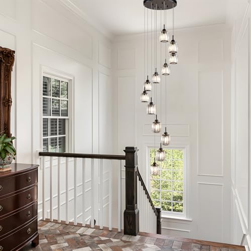 52% de descuento en candelabro negro moderno con cristales