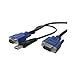New - StarTech10 ft Ultra Thin USB VGA 2-in-1 KVM Cable - C98629