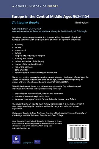 Europe in the Central Middle Ages: 962-1154