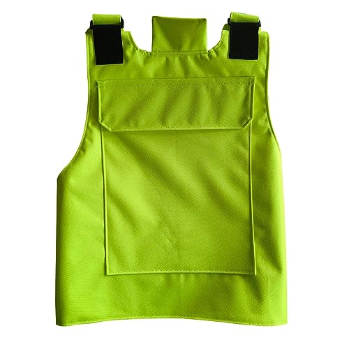 Men's & Women's Motorcycle Riding Vest - Safety Jacket with Front & Back Pockets - Biker Performance Wear-America Flag Patch2