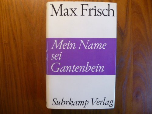 Mein Name Sei Gantenbein Zusammenfassung www.amazon.de