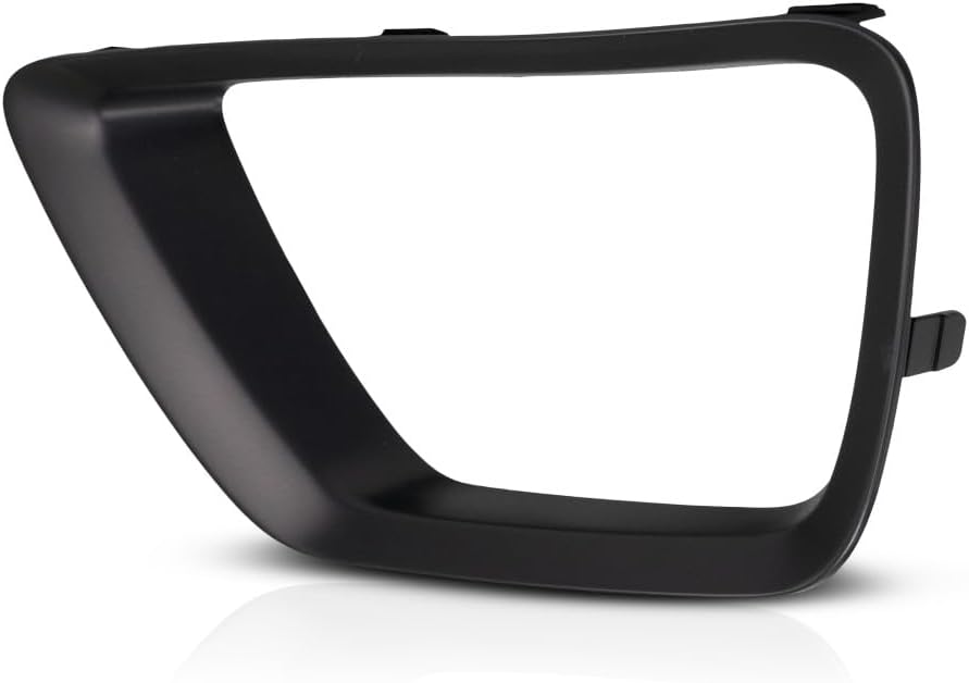 KarParts360 For Chevy Colorado 2015 16 17 18 19 2020 Fog Light Trim Driver Side | Front | w/Appearance Package | Base/LT/WT/Z71 Model | Textured Black | Replacement For GM1038273 | 84219416