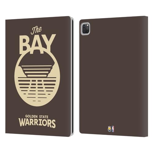 Housse iPad Pro 12.9 avec support vidéo et fentes cartes design Golden State Warriors
