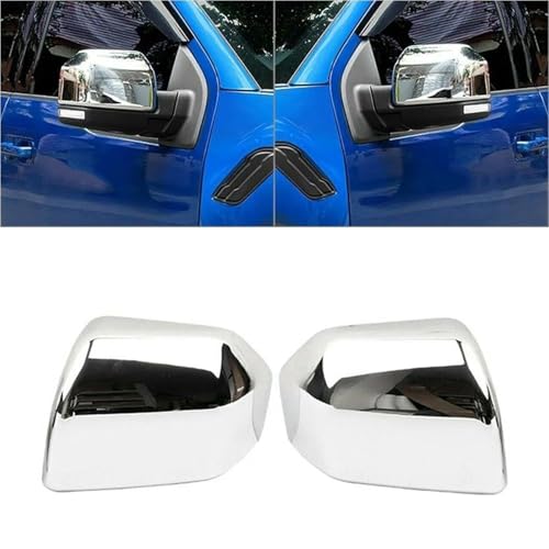 Coque de rétroviseur chromée robuste pour Ford F150 4DR - 5