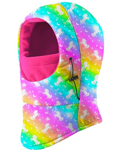 Sylfairy - Kids Winter Windproof Hat, Unisex Children Heavyweight Balaclava for Kids, Ski Mask with Thick Warm Fleece Face Cover - -5%
