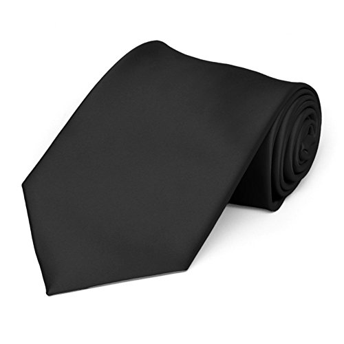 Image of tiemart Premium Solid Color Necktie