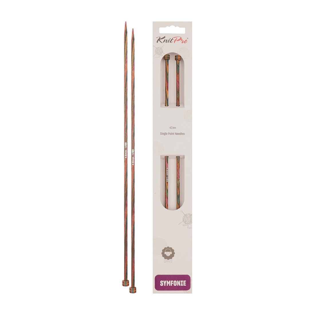 Aghi Per Lavoro A Maglia KnitPro - 4 Fili Bloccanti In Ottone E Legno, Punta Affilata, Design Elegante - Foto 6