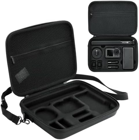 ZORBES Camera Case for DJI Action 4/5 Pro/6 Osmo Cam Travel Carry Bag