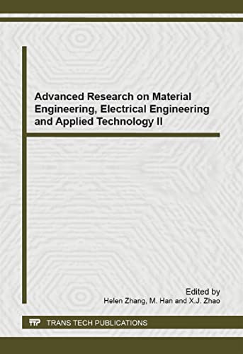 Advanced Research on Material Engineering, Electrical Engineering and Applied Technology II: Selected, Peer Reviewed Papers from the 2014 2nd International Conference on Insulating Materials, Material Application and Electrical Engineering (Maee 2014), July 26-27, 2014, Nanjing, China view 2