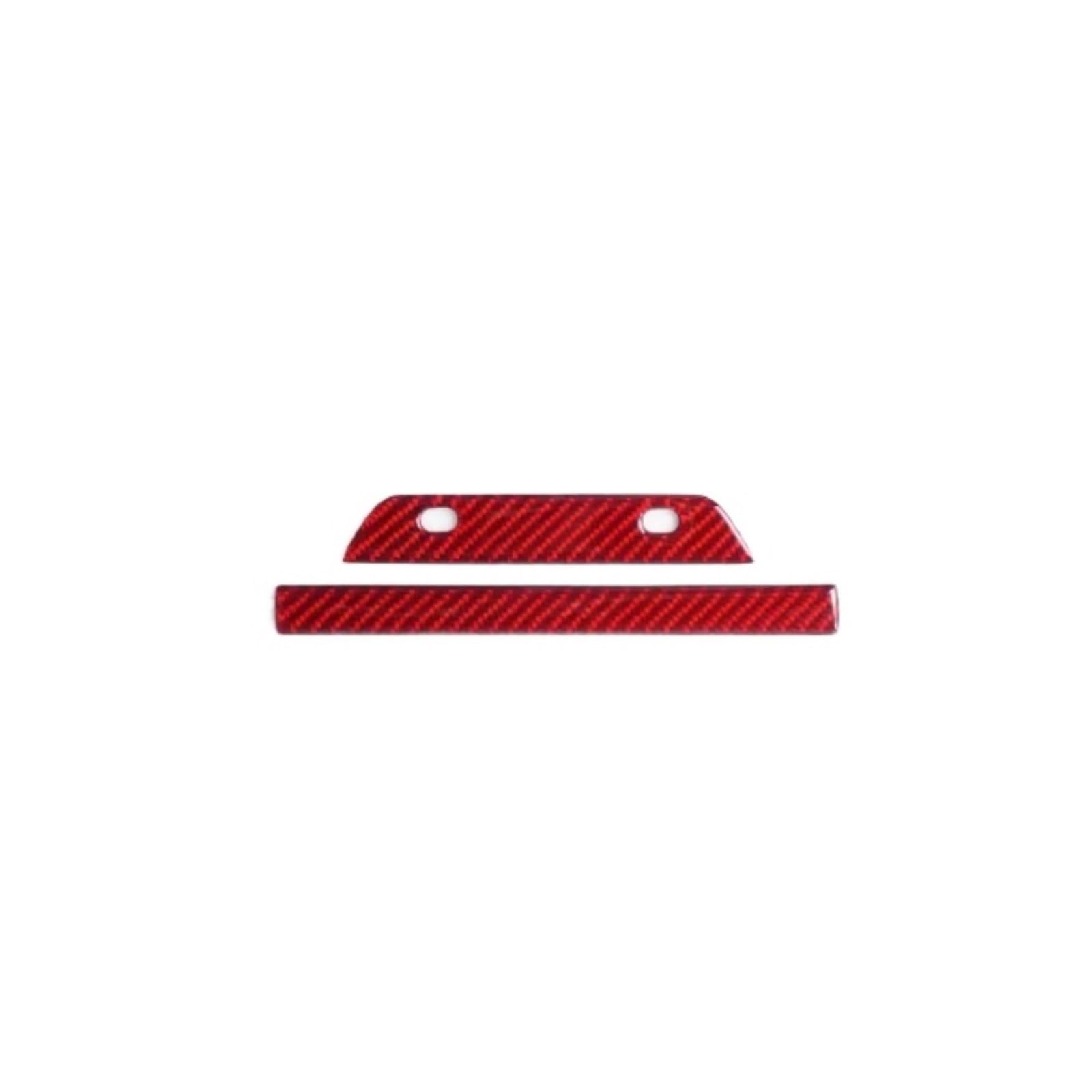 Decoration Auto Interior Compatible with Tesla for Model 3 for Highland 2024 Car Carbon Fiber Interior Trim Stickers Rear for Seat Vent Trim