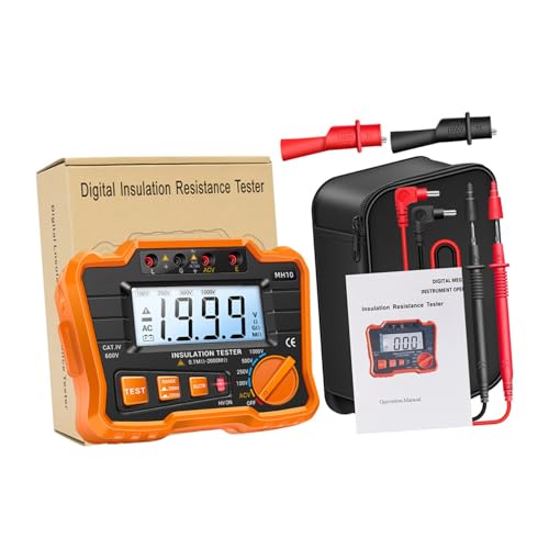 Testeur d'isolation électrique numérique pour la vérification et le test des installations de maison