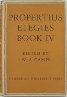 Propertius Elegies Book IV B00IECTBUQ Book Cover