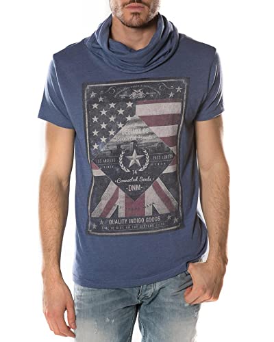 Deeluxe Logan Tunique de Plage, Bleu (Blue), Small (Taille Fabricant: S) Homme