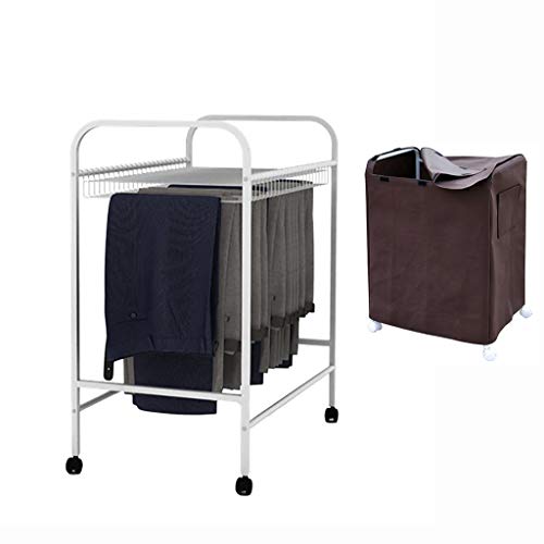 Porte-pantalons mobile pour en finir avec les vêtements froissés