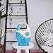 AM FM Portable Radio Portable Hook Type Radio Music Shower Speaker Blue Shower Radio Battery Operated Analog Radio Headphone Jack Small Seniors Shortwave Radios
