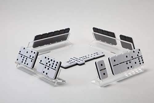 Juego de Dominó Doble Seis Jumbo con Bandejas miniatura 4