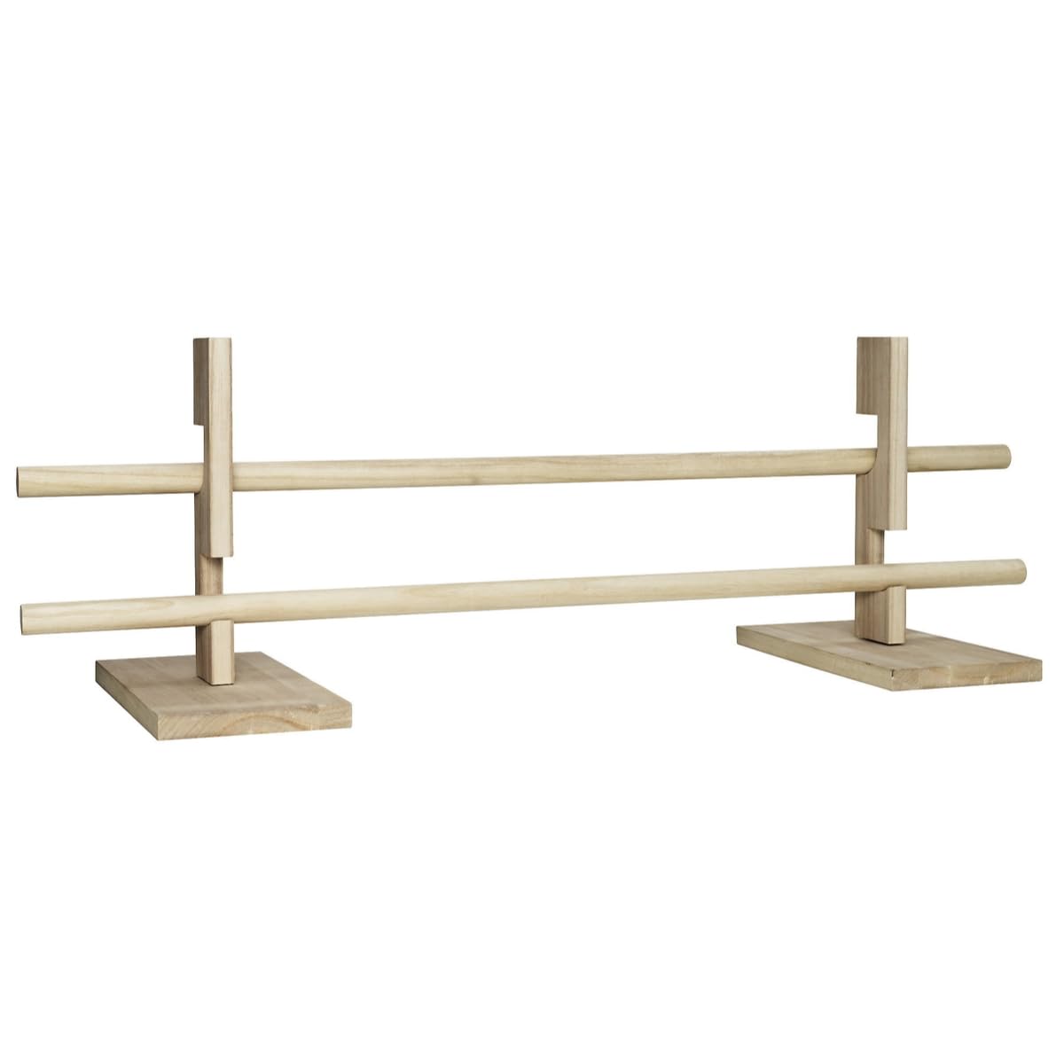 Panduro Hobby Horse | Cavaletti obstacle for hobby horse | Unpainted | 30 cm x 92 cm