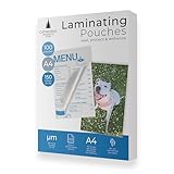 Cathedral Laminating Pouches 150 Micron, 100 Pack, A4