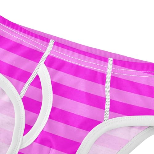 Pink Purple Stripe Toddler Boy's Underwear 2T4