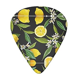 Lot de 6 médiators pour guitare acoustique, guitare électrique, basse, ukulélé Motif agrumes - Les Beatles, Paul McCartney, John Lennon, RIngo Starr, George Harrison Lot de 6 médiators pour guitare acoustique, guitare électrique, basse, ukulélé Motif agrumes – Image 3