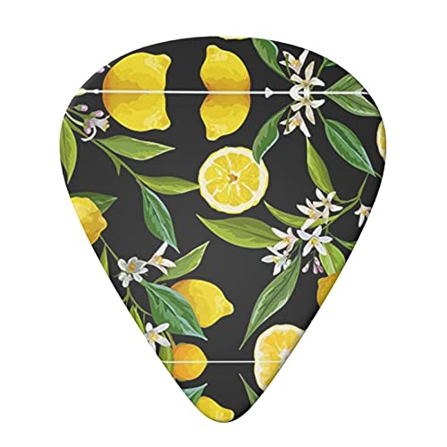Lot de 6 médiators pour guitare acoustique, guitare électrique, basse, ukulélé Motif agrumes - Les Beatles, Paul McCartney, John Lennon, RIngo Starr, George Harrison Lot de 6 médiators pour guitare acoustique, guitare électrique, basse, ukulélé Motif agrumes – Image 4