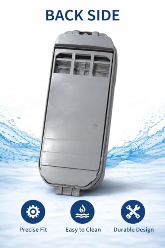 Image of Sanavya Washing Machine Magic Filter | Lint Filter /Dust Filter /Waste Collector /Drain Jali for Semi & Fully Automatic Washing Machines (Compatible for llyod. Height 21 Cm)