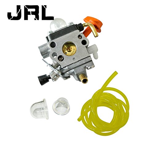 JRL Carburetor & 5*2mm Fuel Pipe & Primer Bulbs For Stihl FS100(RX) FS-110(R)