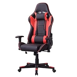 FACAI Gaming Chair Computer Chair Liegen Um 180 Grad Bequeme Anhebende Und Drehbare Verstellbare Kopfstütze Mit 4d Armlehne,C