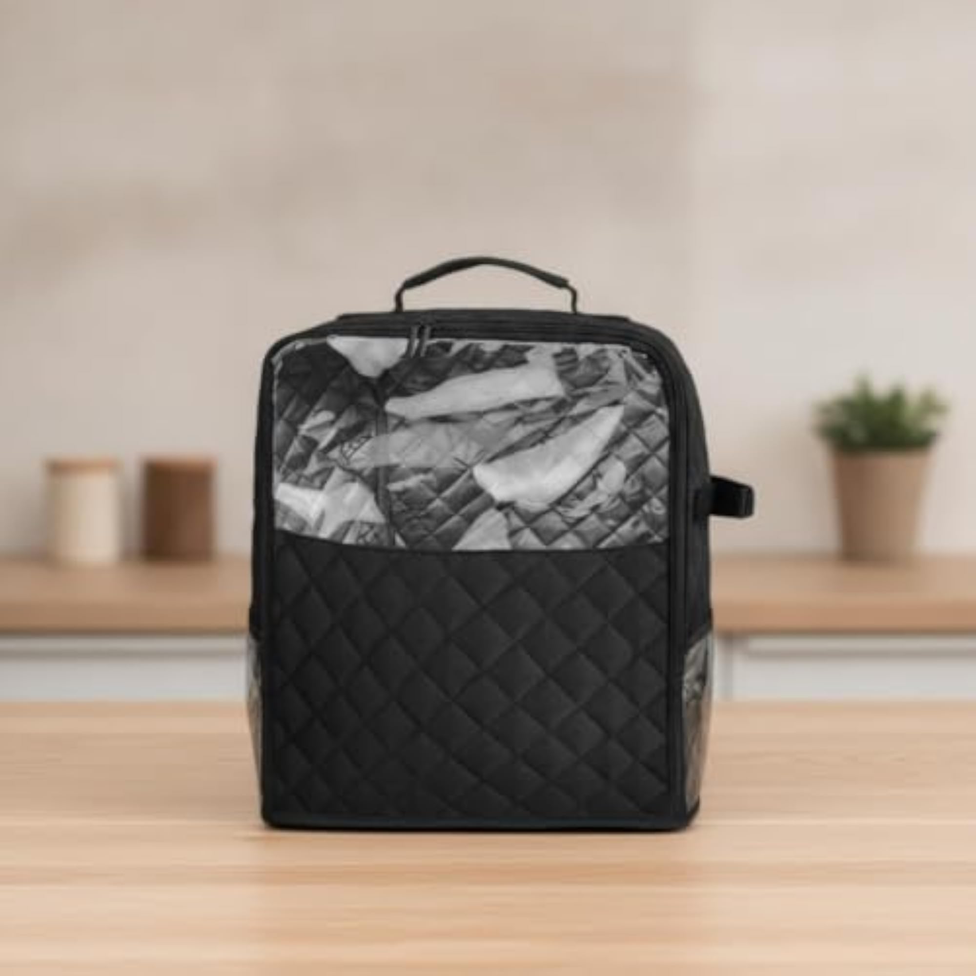 Blender Storage Bag with Side Pocket for Kitchen Countertop