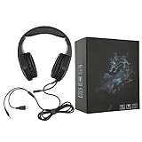 Auriculares para juegos, Auriculares para juegos para todas las plataformas con cancelación de ruido y sonido envolvente Modo de iluminación RGB, Control de volumen, Para PS5 / pc / xbox one / laptop