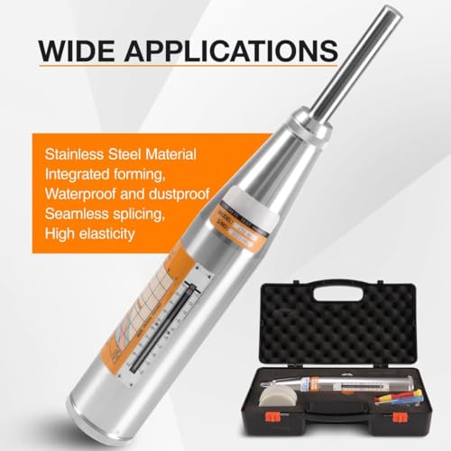 Mountlaser Beton-Rückprallhammer-Tester, Betonfestigkeitsprüfer mit 10-70 MPa Testbereich, tragbares mechanisches Resiliometer-Testmessgerät