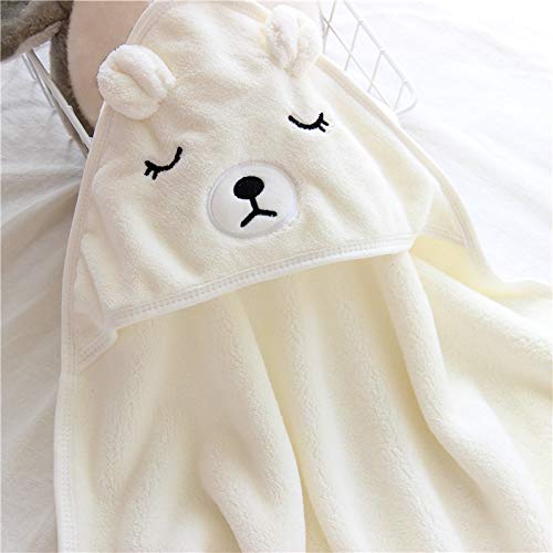 Ensemble de chapeau de laine et couverture bébé anti-froid