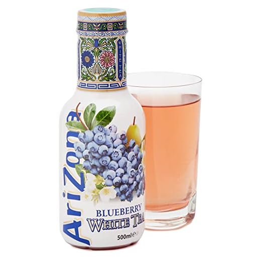Arizona Thé Blanc et Myrtille 6 x 50 cl