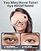 Heated Eye Mask - Cordless Eye Mask for Dry Eyes, FSA - HSA Eligible, Eye Relief, Improved Sleep, Washable Eye Heating pad for Travel and with Replaceable Shell (Gray)