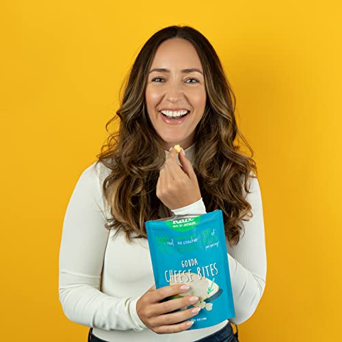 Kaze Keto Cheese Bites, Healthy & Delicious Low Carb Snacks Made With 100% Real Cheese, Kosher & Gluten-Free, 1.0 Oz (Gouda, 6 Pack) #TOP3