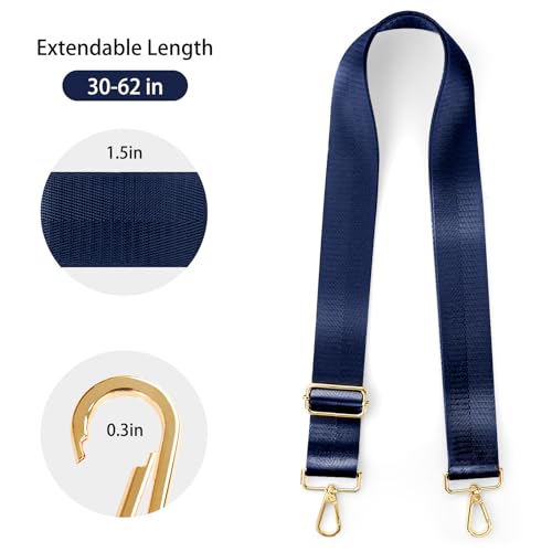 Purse Straps Replacement Crossbody Straps for Purses,Wide Shoulder Strap for Bags Extender Guitar Straps for Handbags4