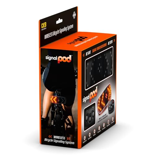 CKB Ltd Bicycle Signalling System Wireless Remote Control Bike Indicators light - Cycling Gadget Signal Pod - Image 2