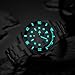Imagen de ADDIESDIVE 41mm Reloj analógico de Cuarzo para Hombre 20 Bar Resistente al Agua Acero Inoxidable Reloj de Pulsera para Hombre Grande Luminoso Blanco