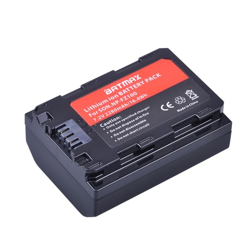 Batería NP-FZ100 de repuesto y cargador para solucionar cortes de energía en A7III 2