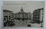  Antigua postal fotográfica. Old post card photography. SANTANDER - Plaza de Pi y Margall y Casa Ayuntamiento