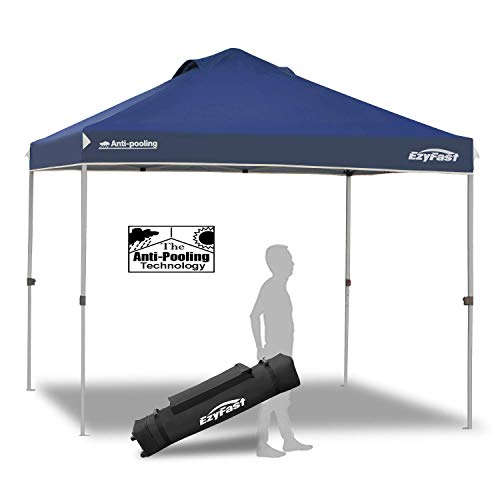 EzyFast Antipool Canopy for Rain or Sunshine, Portable 10x10 Pop Up Canopy, Patented