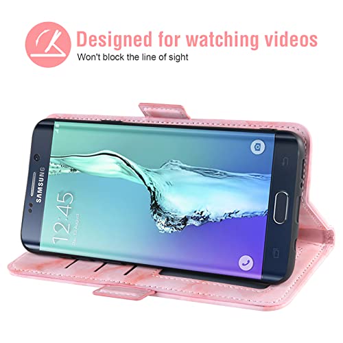 Coque Samsung S6 Edge Plus avec verre trempé anti-rayure et support - 3