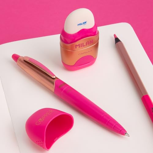 Miniatura 3 de Milan Blister afilaborra Capsule Copper Rosa Nuevo (Paquete de 2)