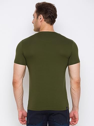 Image of Being Human Red Regular Fit Men's Short Sleeves T-Shirt Clothing